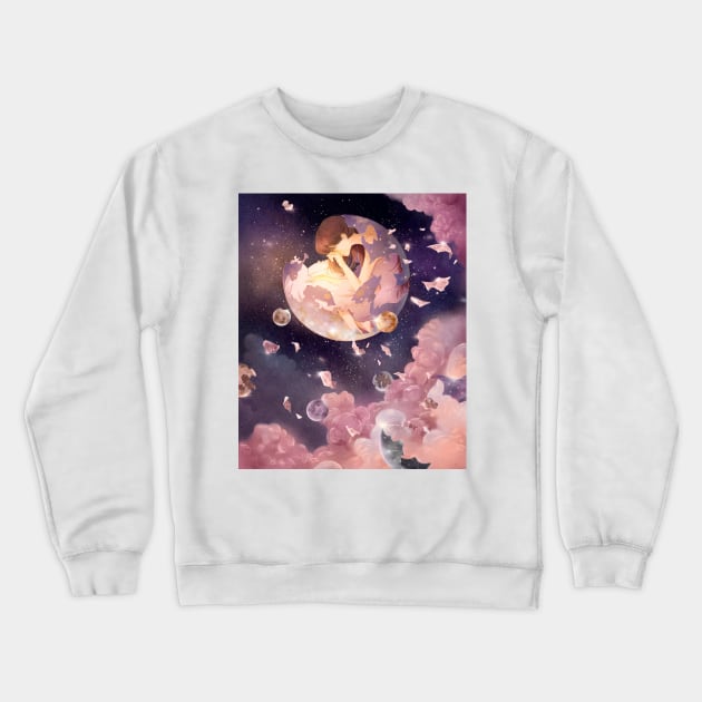 Planet Of Sorrow Crewneck Sweatshirt by yunzhen_ho